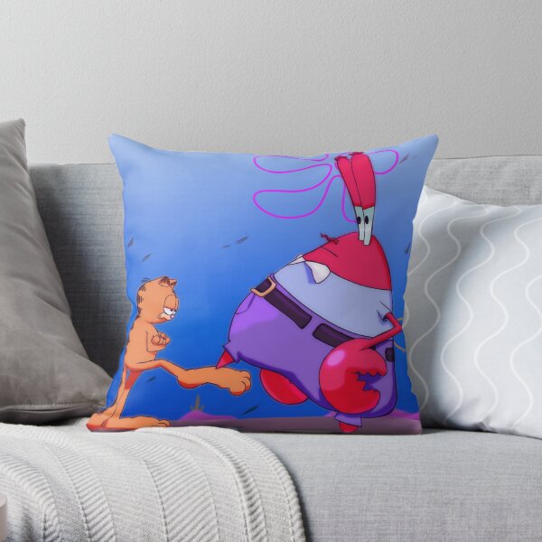 Mr krabs body outlet pillow