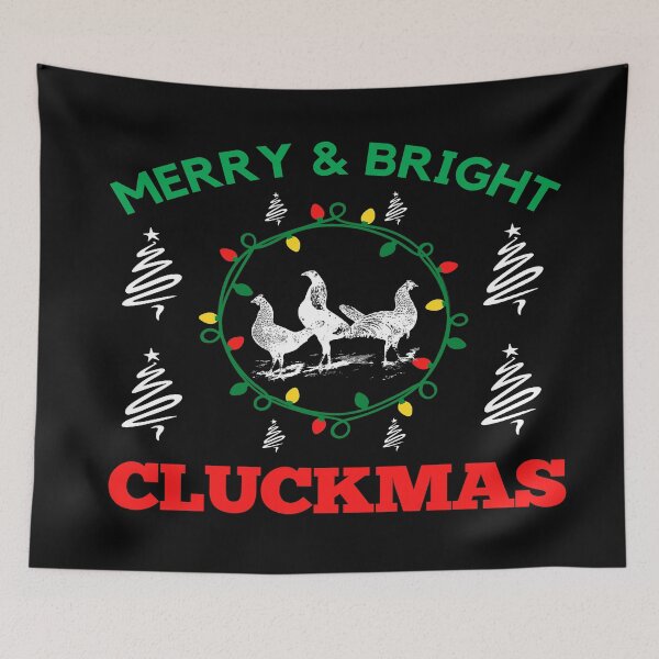 Item preview, Merry & Bright Cluckmas designed and sold by RKMR.
