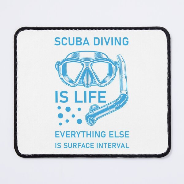 Item preview, Scuba Diving Design T-ShirtScuba diving is life everything else is surface interval - swimming, Diver gift designed and sold by LionelSarah.
