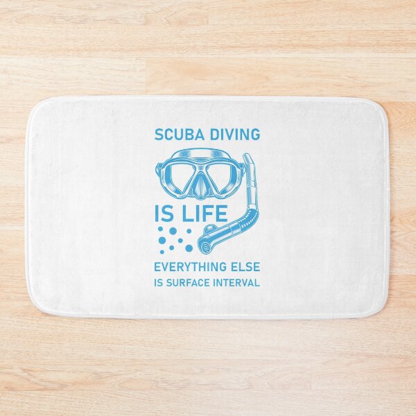 Item preview, Scuba Diving Design T-ShirtScuba diving is life everything else is surface interval - swimming, Diver gift designed and sold by LionelSarah.