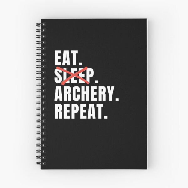 Item preview, Eat Sleep Archery Repeat Funny Archery Saying designed and sold by geniusshirtsss.