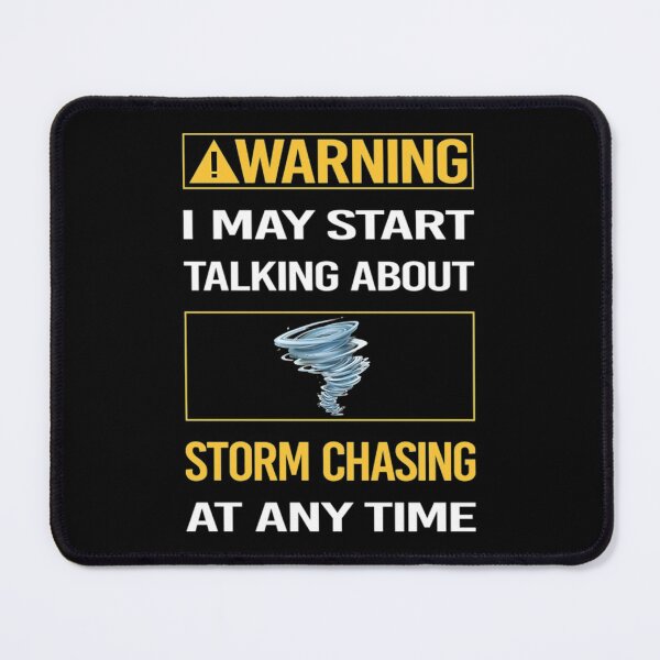 Item preview, Storm Chasing T-ShirtFunny Yellow Warning Storm Chasing Chaser Stormchasing Stormchaser designed and sold by LionelSarah.
