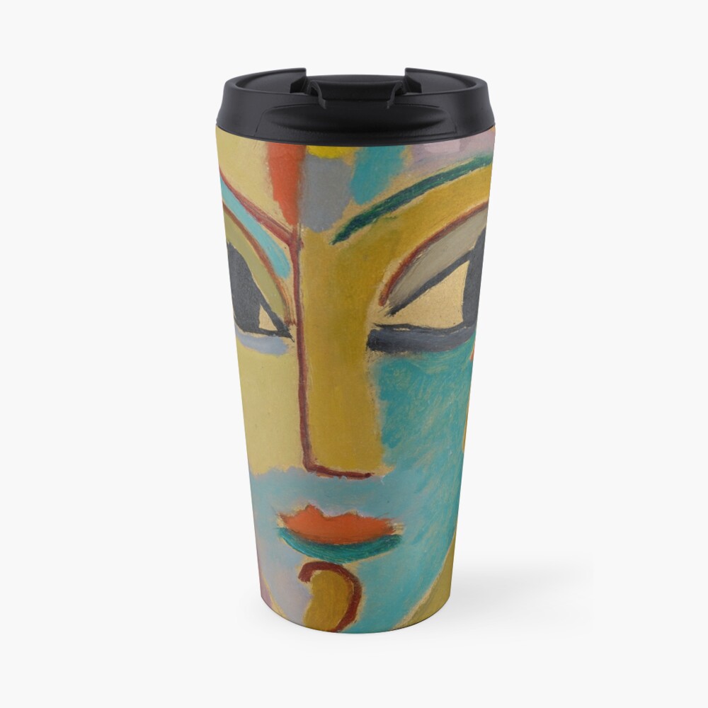 Alexej von Jawlensky Mystical Head, Head Of A Girl (1918) Travel Mug