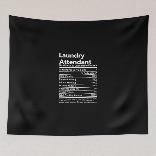 Item preview, Laundry Attendant T Shirt - Nutritional and Undeniable Factors Gift Item Tee designed and sold by oslandefren.