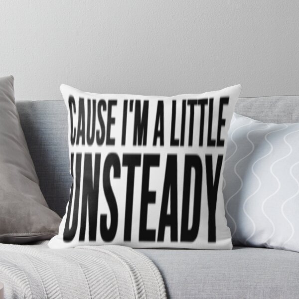 Item preview, X Ambassadors - Unsteady Lyrics (Black) designed and sold by Auxilary.