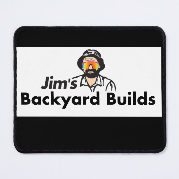 Item preview, Jims Street Backyard Builds Sticker / Decal designed and sold by sticker-vault.
