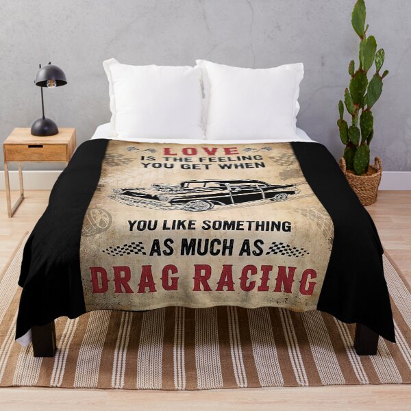 Item preview, Love Is The Feeling You Get When You Like Something As Much As Drag Racing designed and sold by HerBertTeee.