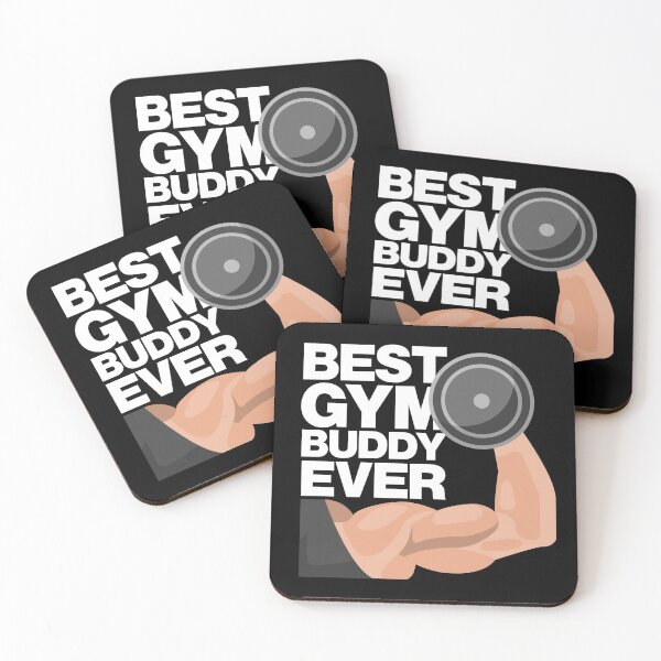 Item preview, BEST GYM BUDDY EVER designed and sold by LuuDesigns.