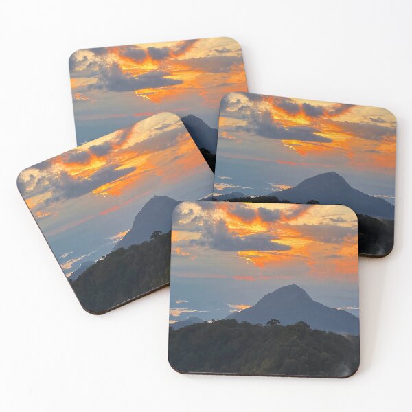Item preview,  The dawn with beautiful light over the mountain designed and sold by Trianglegreen.