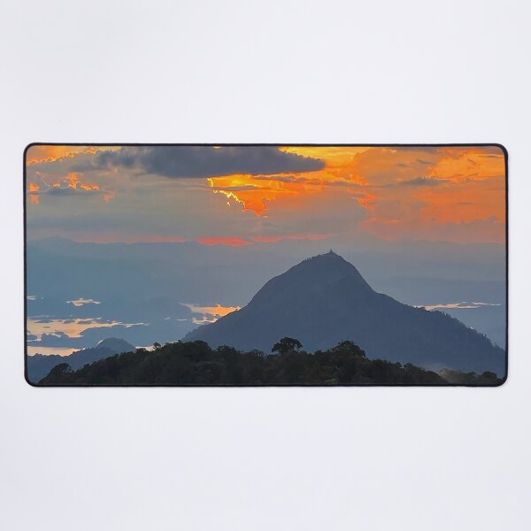 Item preview,  The dawn with beautiful light over the mountain designed and sold by Trianglegreen.