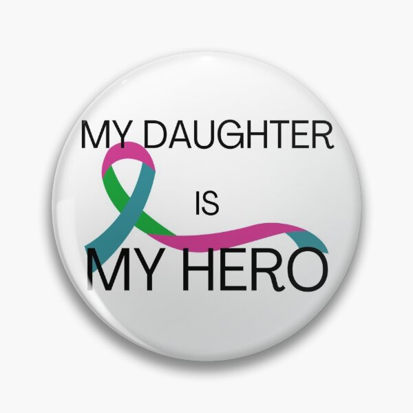 Item preview, My Daughter is my Hero - Metastatic Breast Cancer designed and sold by Inspired2Live.