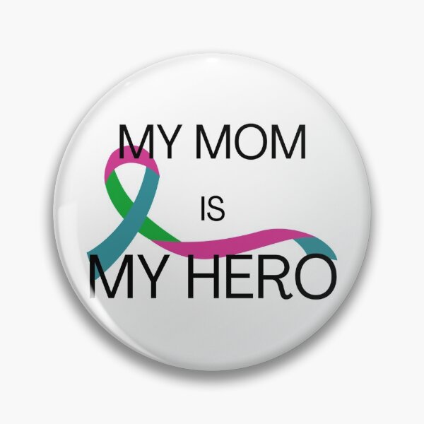 Item preview, My Mom is my Hero - Metastatic Breast Cancer designed and sold by Inspired2Live.