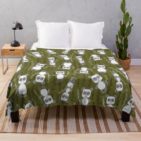 Item preview, Panda Party in Bamboo Grove designed and sold by FrancesPoff.