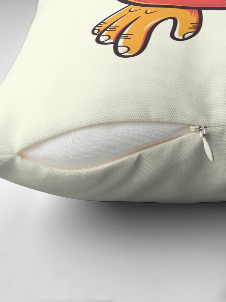 Thumbnail 2 of 4, Pillow, Spruce the Moose designed and sold by strangethingsA.