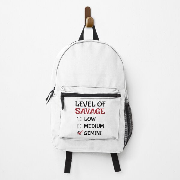 Item preview, Level Of Savage Low Medium Gemini Design, Gemini Design, Level Of Savage Gemini Design, Level Of Savage Check List Design designed and sold by praewapy.