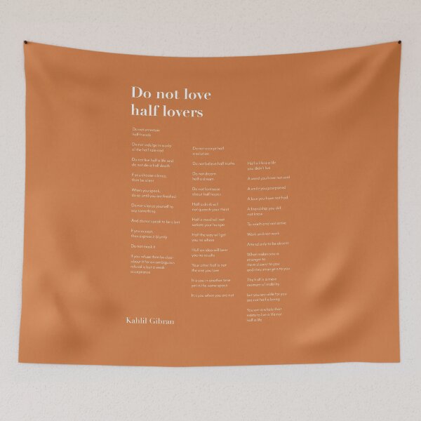 Item preview, Do not love  half lovers orange designed and sold by The Art of the  Pause.