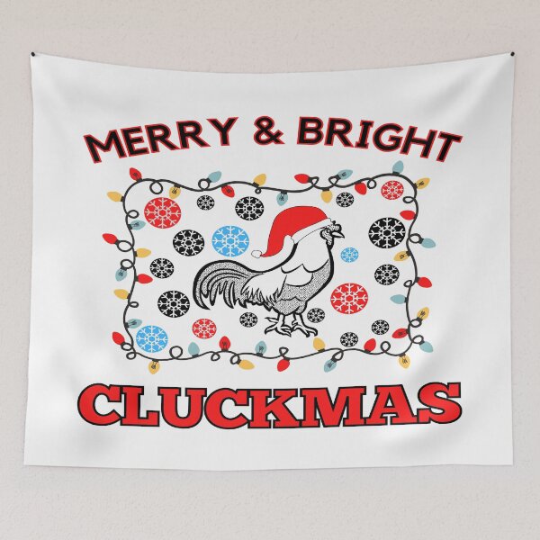 Item preview, Merry & Bright Cluckmas designed and sold by RKMR.