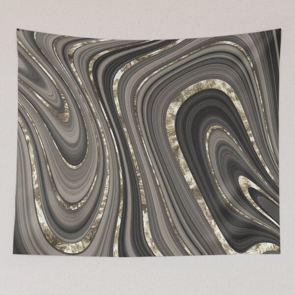 Item preview, Gray marble waves designed and sold by haroulita.