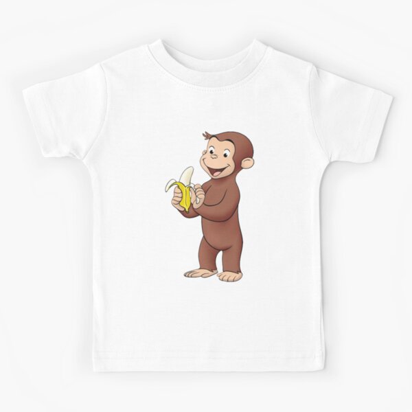 Curioso Come George Kids T-Shirts for Sale