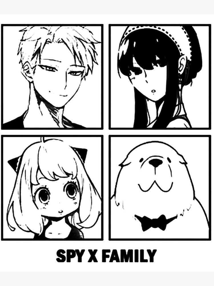 "Spy X Family" Poster for Sale by Redbubble