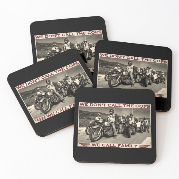 Item preview, Men Motorcycle - The Distinguished Gentleman's Ride - We Don't Call The Cops We Call Family  designed and sold by HerBertTeee.