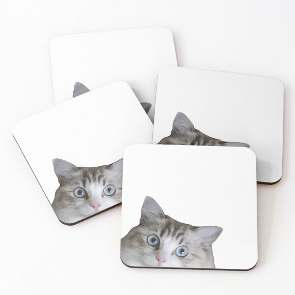 Item preview, Cute Cat Peeking designed and sold by ShineAesthetic.