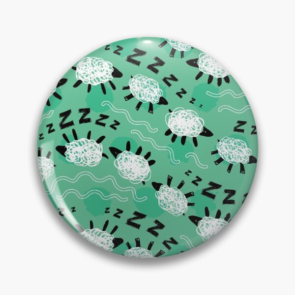 Item preview, Cartoon cottonball sheep zzz funny illustration wavy stripes designed and sold by jamiesoondesign.