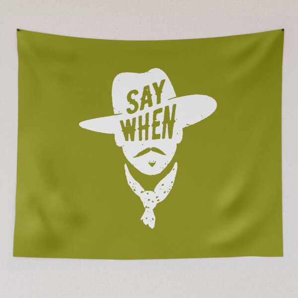 Item preview, Doc Holliday Say When   designed and sold by SilasBrownShop.