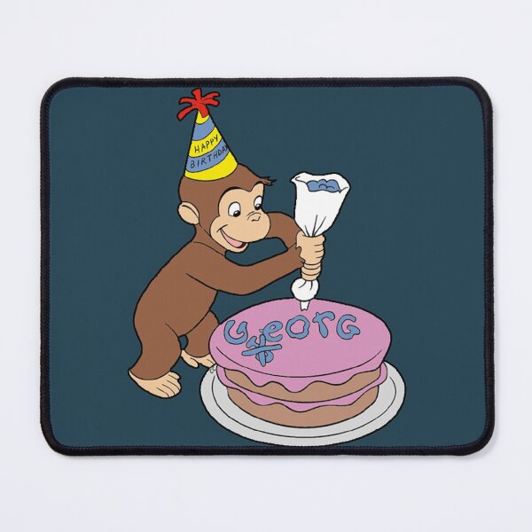 Item preview, Curious George birthday cake   designed and sold by SherikaHensley.