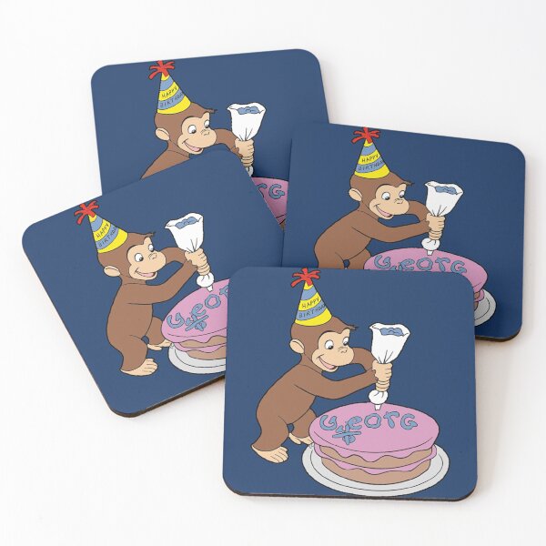 Item preview, Curious George birthday cake   designed and sold by SherikaHensley.