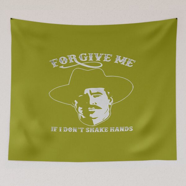 Item preview, Forgive Me If I Don_t Shake Hands Funny T Shirt Tombstone   designed and sold by SilasBrownShop.