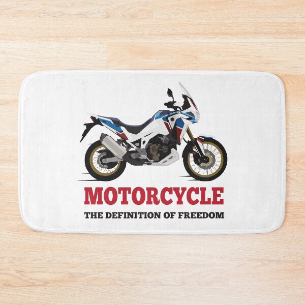 Item preview, Honda CRF1100L Africa Twin quote "Motorcycle The Definition of Freedom" designed and sold by WiredDesigns.