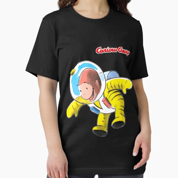 Artikel-Vorschau von Neugieriger George Happy Astronaut, designt und verkauft von SherikaHensley.