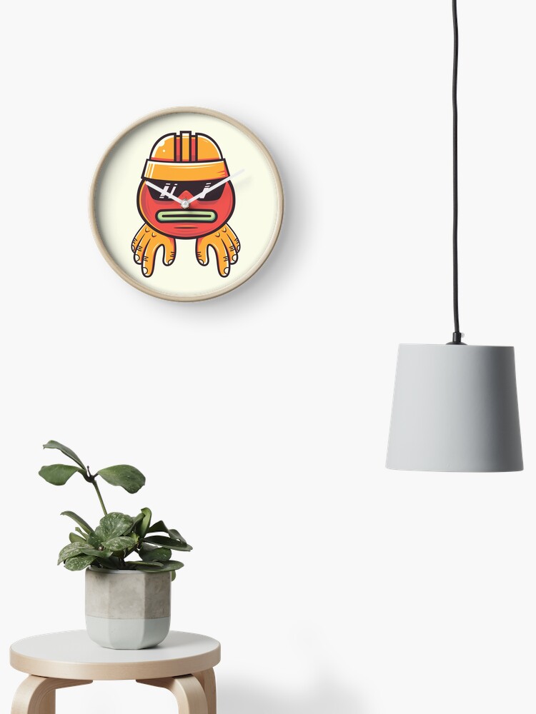 Thumbnail 1 of 4, Clock, Spruce the Moose designed and sold by strangethingsA.
