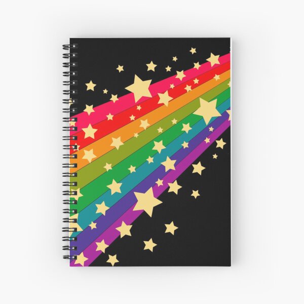 Stars and rainbow