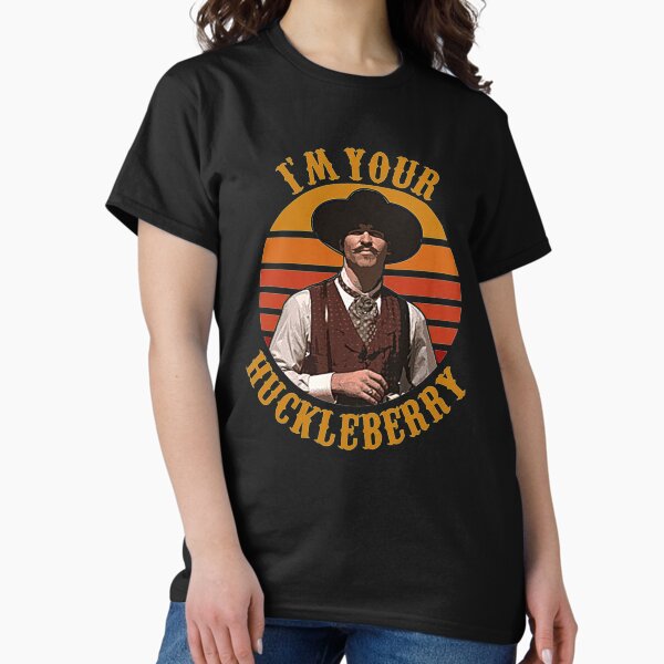 Vista previa del artículo con la obra «Yo soy tu Huckleberry», diseñado y vendido por SilasBrownShop.