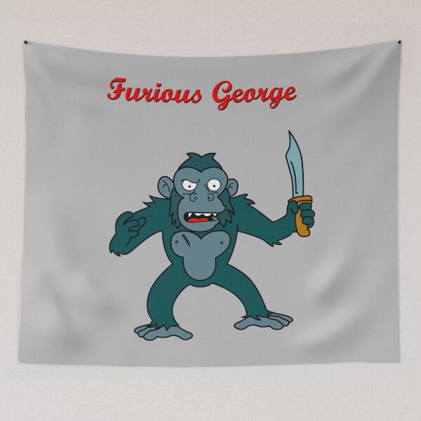 Item preview, Furious George   designed and sold by SherikaHensley.