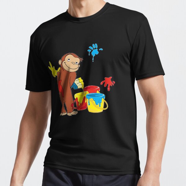 curious george t shirt mens