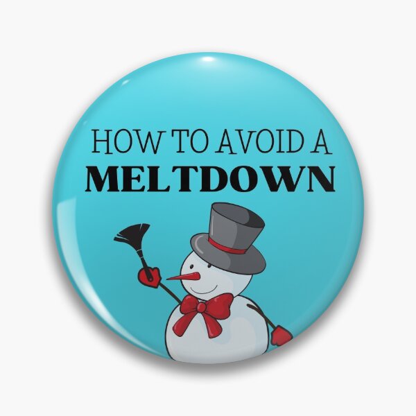Item preview, How to Avoid a Meltdown Cleaning Lady Janitor Snowman designed and sold by SavvyCleaner.