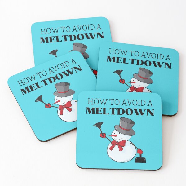 Item preview, How to Avoid a Meltdown Cleaning Lady Janitor Snowman designed and sold by SavvyCleaner.