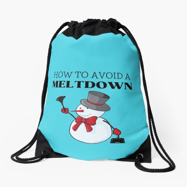 Item preview, How to Avoid a Meltdown Cleaning Lady Janitor Snowman designed and sold by SavvyCleaner.