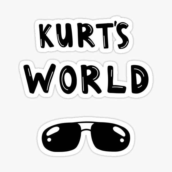 Kurts World Stickers for Sale