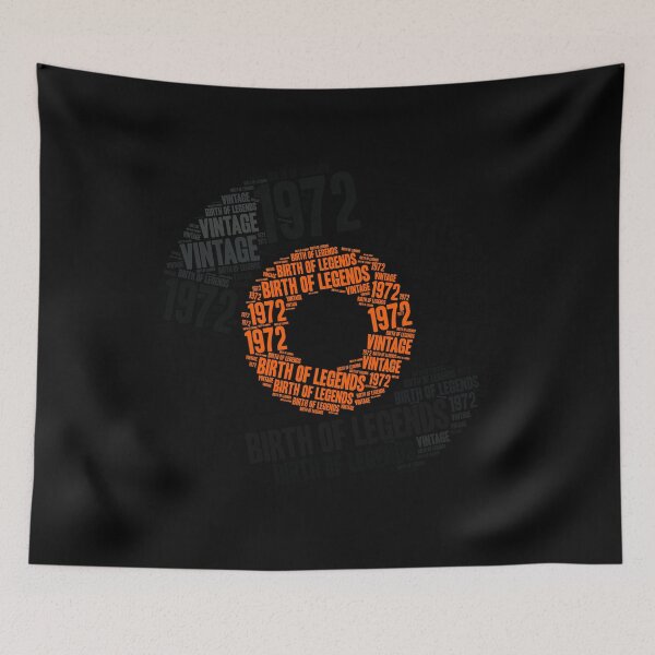 Item preview, 50th Birthday Vintage 1972 Birth of Legends designed and sold by Dubbra.
