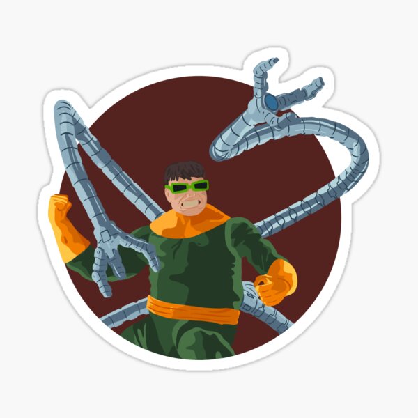 Item preview, Doctor Octopus Sinister Six Sticker  designed and sold by OmerNark.