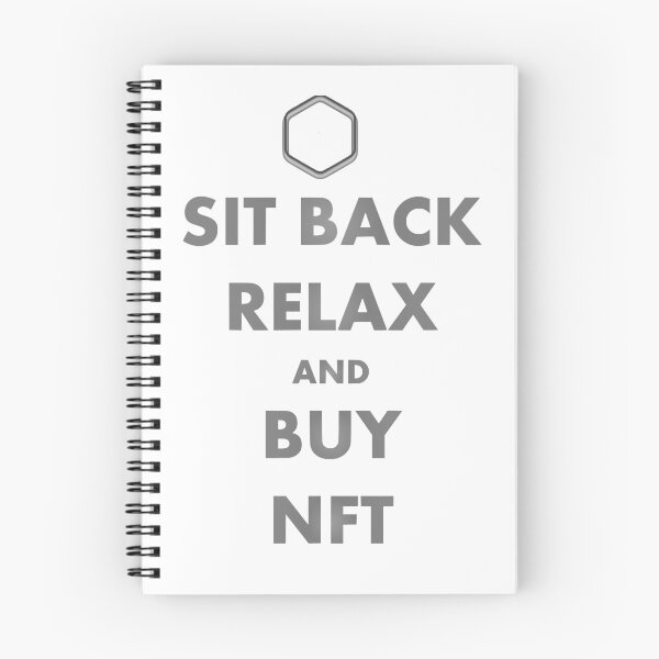 Item preview, NFT Art - Sit Back Relax And Buy NFT Grey Essential  designed and sold by jujupey.