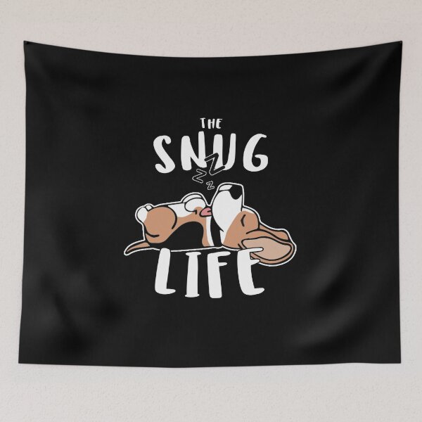 Item preview, Funny Snug Life Beagle Pet Owner Cute Sleeping Dog Graphic designed and sold by GO SHIRT-TEE.