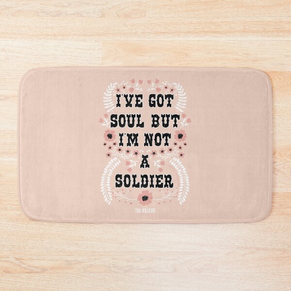 Item preview, I’ve Got Soul but I’m Not a Soldier | The Killers  designed and sold by Artsyalison.