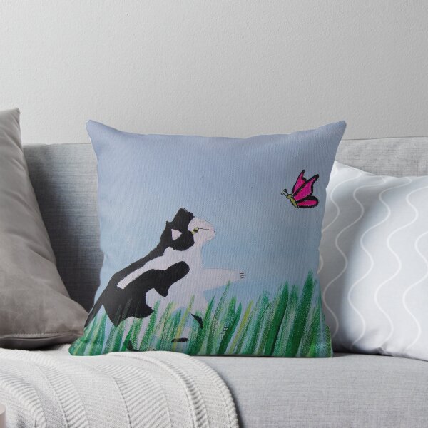 Item preview, Cat Chasing A Butterfly designed and sold by ValeriesGallery.