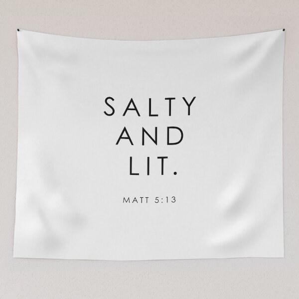Item preview, Matt 5:13 Salty and Lit designed and sold by corbrand.