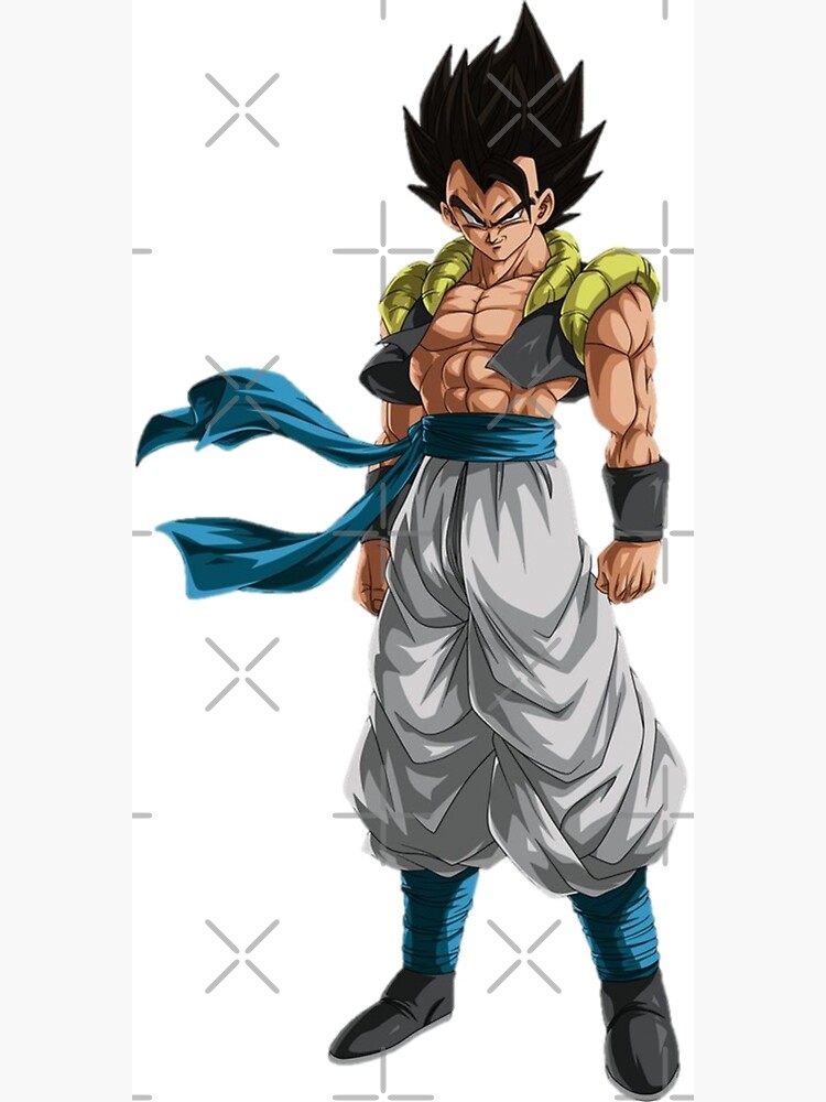 Dragon Ball Super Poster Gogeta Blue Smiling with Logo 12in x 18in Free  Shipping